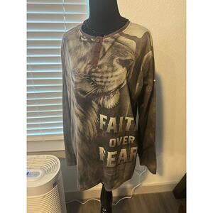 Faith Over Fear Long Sleeve Tee